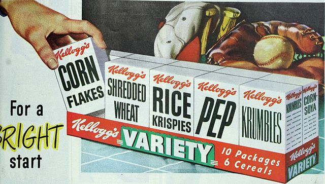 Multiple Cereal Box Display
